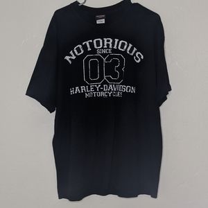 Harley Davidson T Shirt 2010